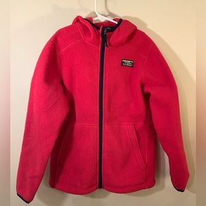 Kids' Mountain Classic Fleece, Hooded, Pink size 10-12